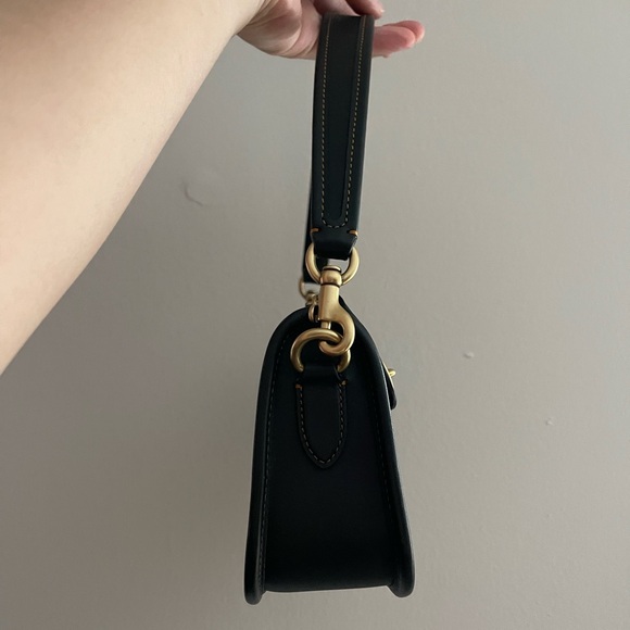 Coach Black Swinger Shoulder Bag - Picture 4 of 13